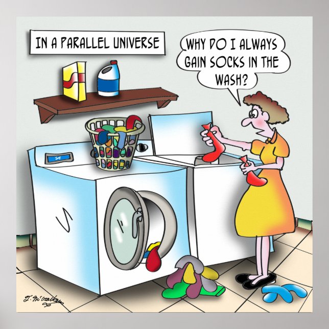 Socks in a Parallel Universe Poster (Front)