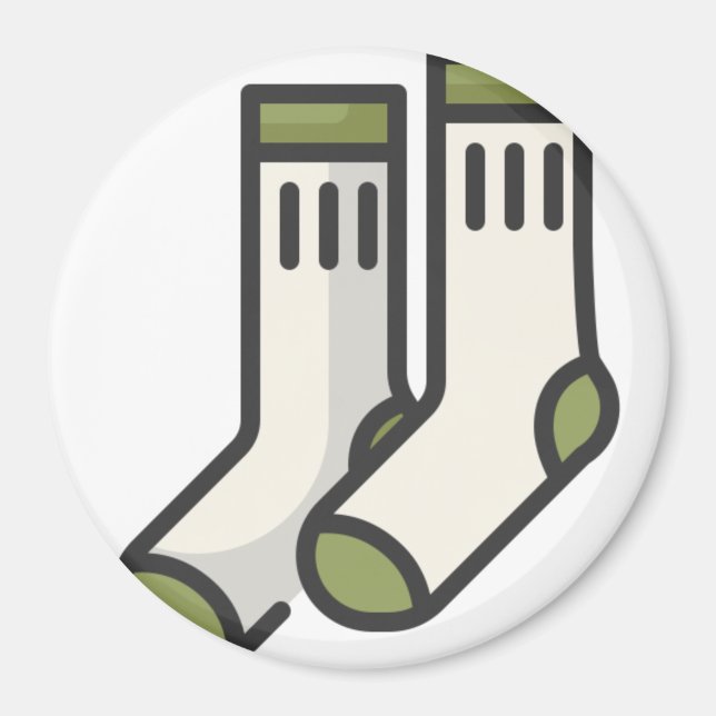 socks magnet (Front)