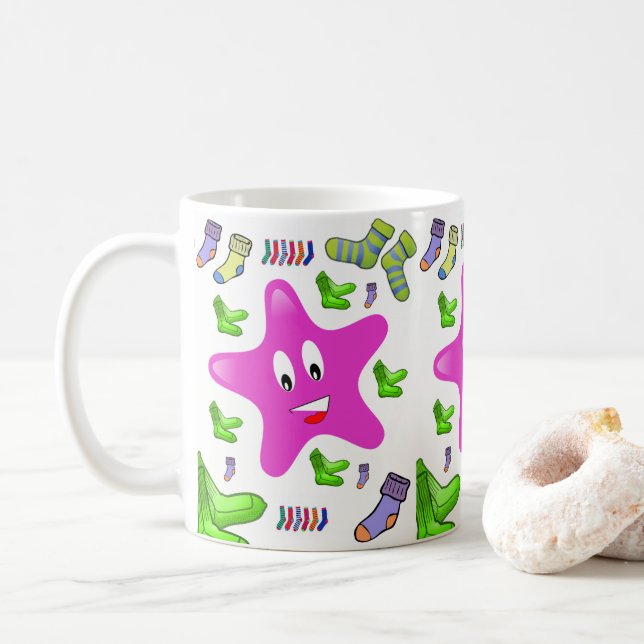 Socks Mug (With Donut)