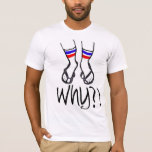 Socks on flops T-Shirt<br><div class="desc">Why do people wear socks on flops?</div>