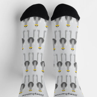 Socks Ostrich Design