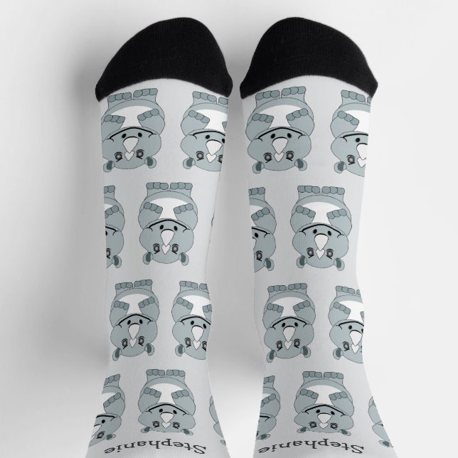 Socks Rhinoceros Design (Top)
