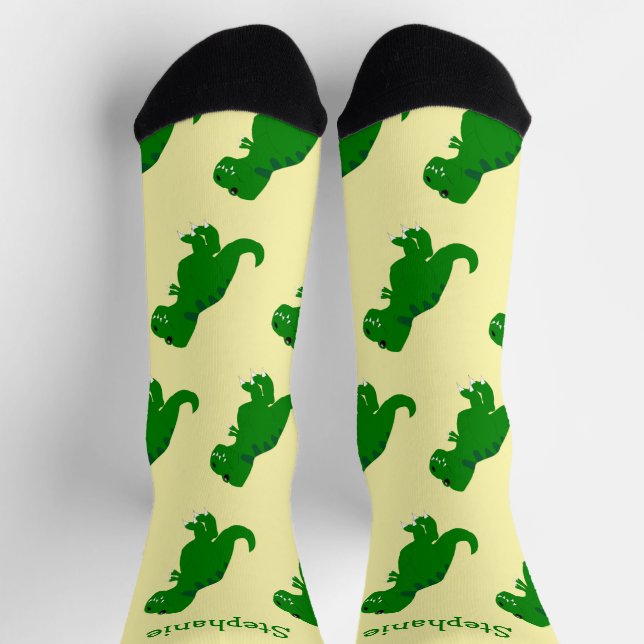 Socks T-Rex Design (Top)