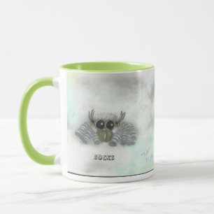 SOCKS the jumping spider 11 oz. combo mug
