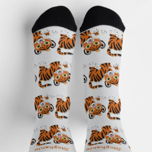 Socks Tiger Cub Design