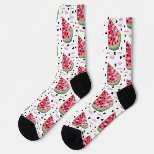 Socks watermelon star 