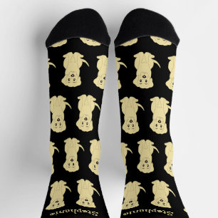 Socks Yellow Labrador Dog Design