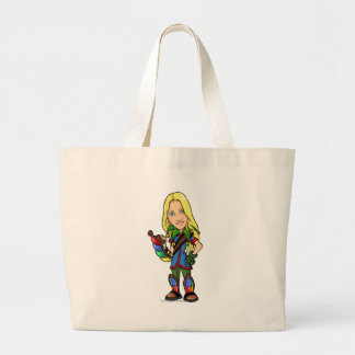 Socktastic Roo Island Staff Player Large Tote Bag