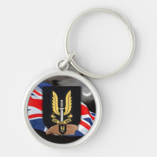 socom special air service sas Badge beret Keychain