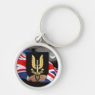 socom special air service sas Badge beret Keychain