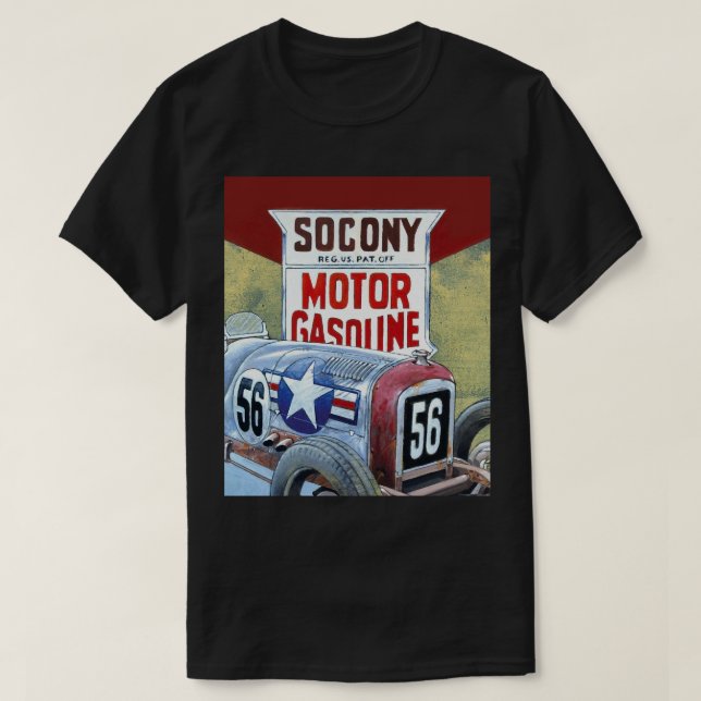 Socony Motor Gasoline Graphic  T-Shirt (Design Front)