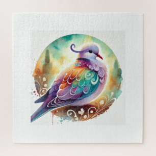 Socorro Dove 110724AREF105 - Watercolor Jigsaw Puzzle