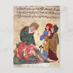 Socrates and his Students Postcard