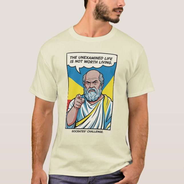 Socrates' Challenge T-Shirt (Front)