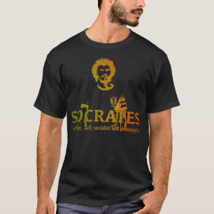Socrates Footballer and Philospher T-Shirt