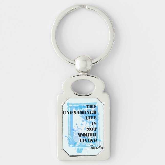 Socrates Key Ring (Front)