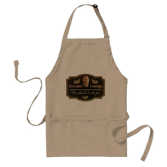 Socrates’ Lounge Standard Apron (Front)
