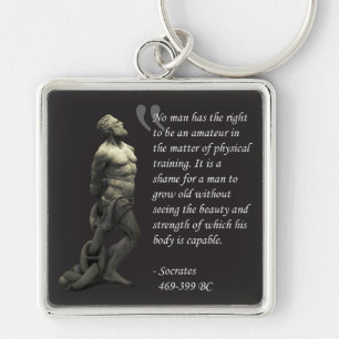 Socrates - Physical Training Key Ring
