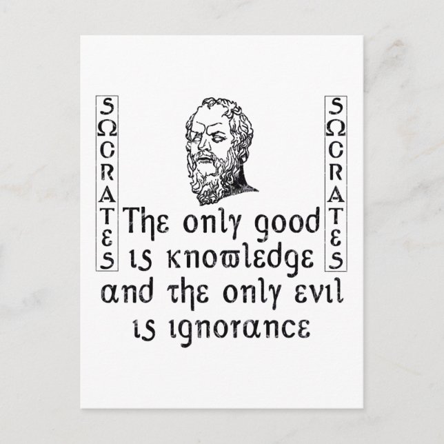 Socrates Postcard (Front)