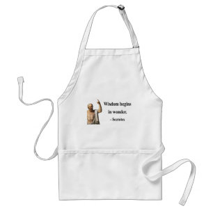 Socrates Quote 1b Standard Apron