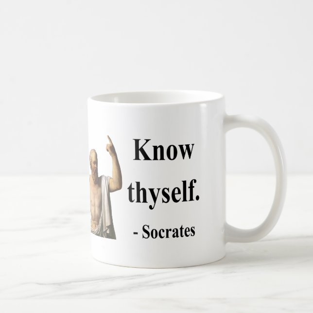 Socrates Quote 5b Coffee Mug (Right)