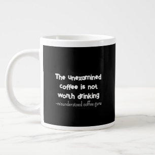 Socrates with a Twist Large Coffee Mug
