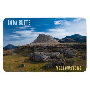 Soda Butte Cone Yellowstone National Park Magnet
