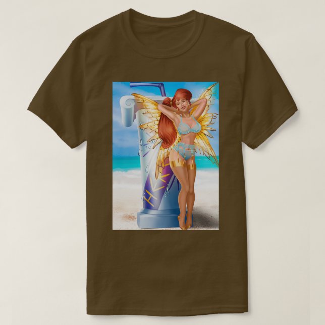 Soda Fairy Bikini T-Shirt (Design Front)