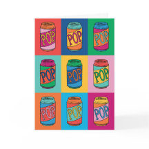 Soda-lightful Pop Art Father's Day Greeting Card