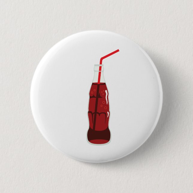Soda Pop 6 Cm Round Badge (Front)