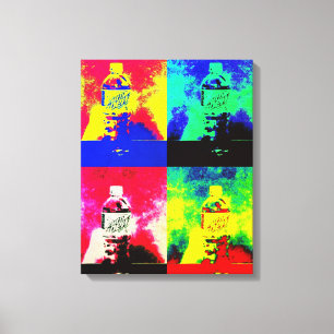 Soda pop art canvas print