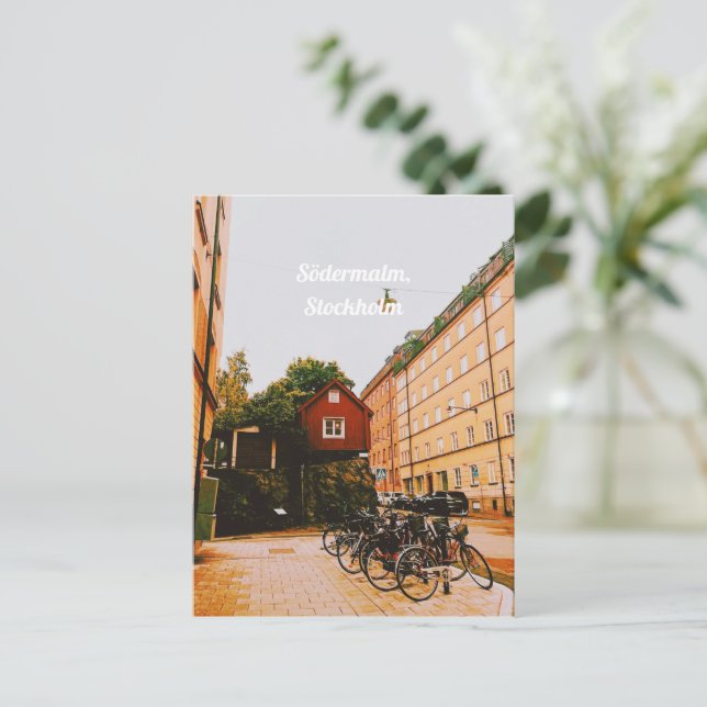Södermalm, Stockholm, Sweden Postcard (Standing Front)
