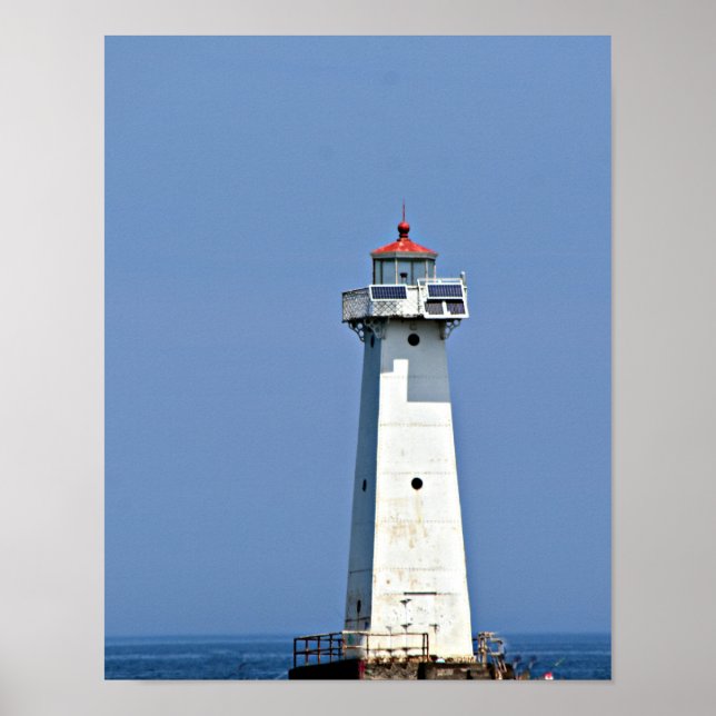 Sodus Outer Lighthouse on a  Poster (Front)