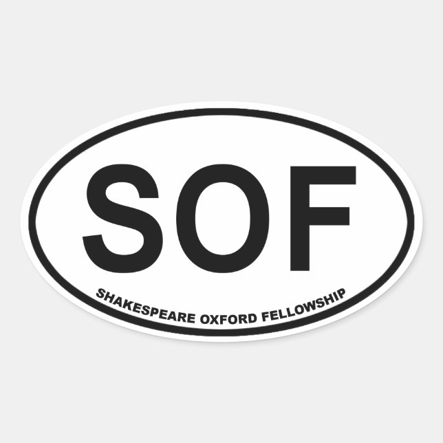 SOF Car Sticker (Front)