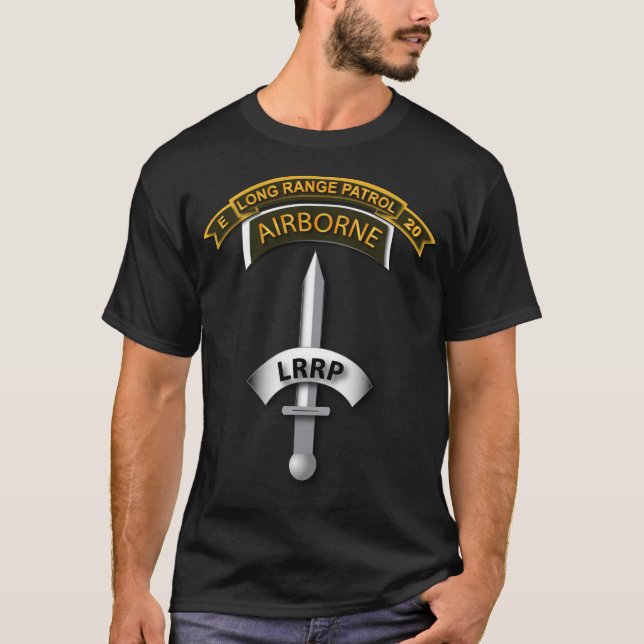 SOF - Vietnam - Co E 20th Inf LRRP - Bad T-Shirt (Front)