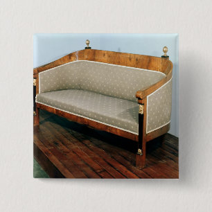 Sofa, Biedermeier style, c.1820 15 Cm Square Badge