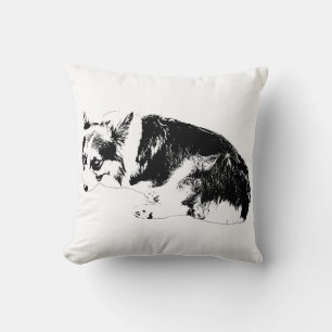 Sofa Curve, Gentle Corgi Cushion