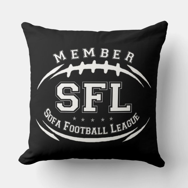 Sofa Football League Cushion (Front)