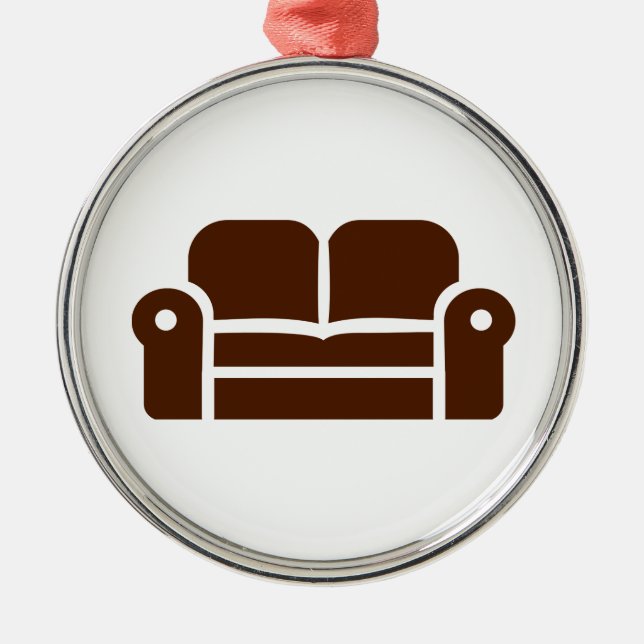 Sofa Metal Tree Decoration (Front)