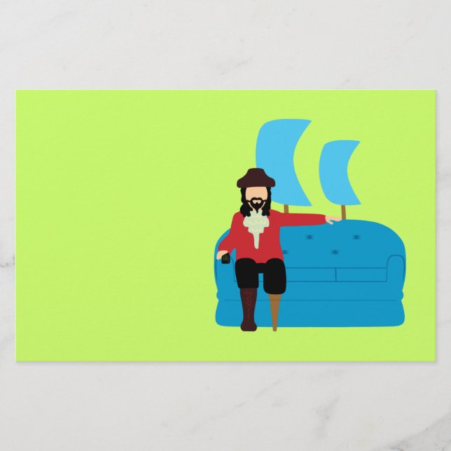 Sofa Pirate Stationery (Front)