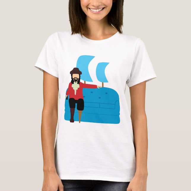 Sofa Pirate T-Shirt (Front)