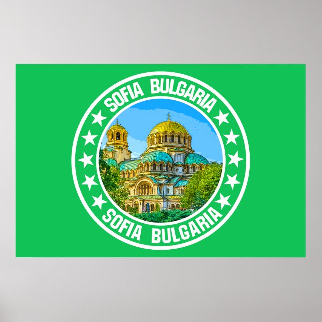 Sofia Bulgaria                                     Poster (Front)