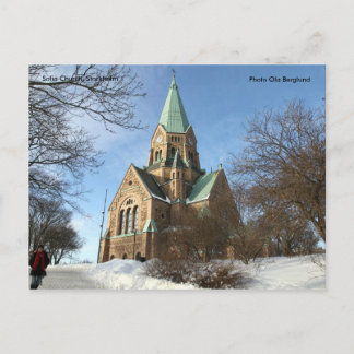 Sofia Church, Stockholm, Photo O... Postcard