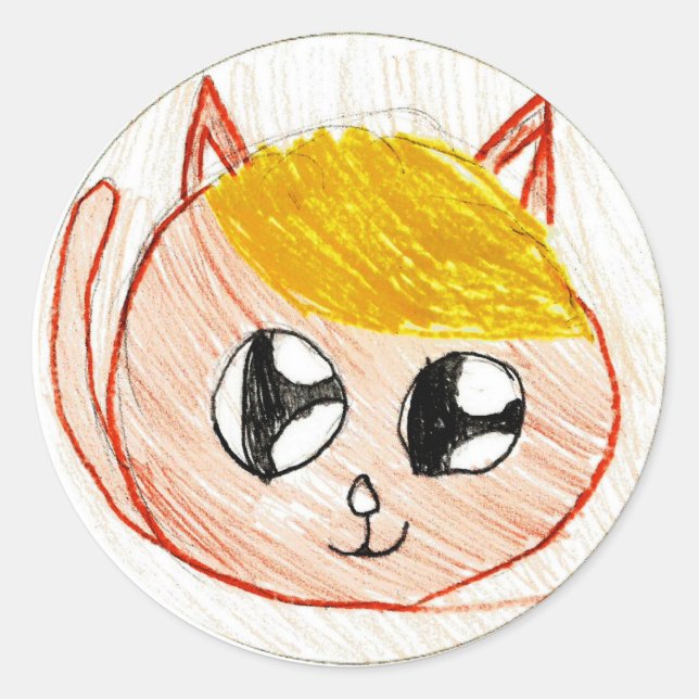 Sofia H: Round Sticker (Front)