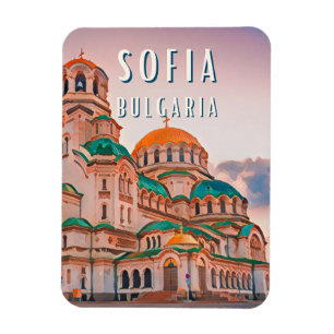 Sofia, la ville des contrastes Bulgare Magnet