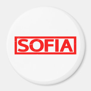 Sofia Stamp Magnet