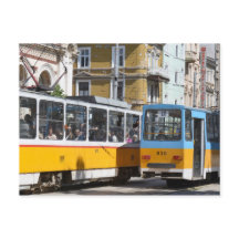 Sofia Trams, Bulgaria Postcard