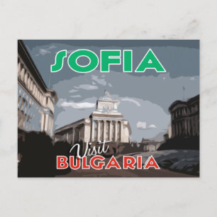 Sofia,Visit Bulgaria... Postcard