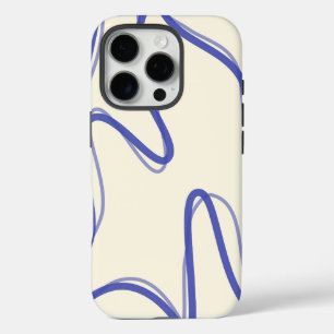 Soft Abstract  Design – Minimal Aesthetic Art iPhone 16 Pro Case