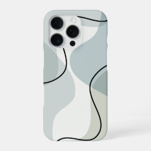 Soft Abstract Design – Minimal Aesthetic Art iPhone 16 Pro Case
